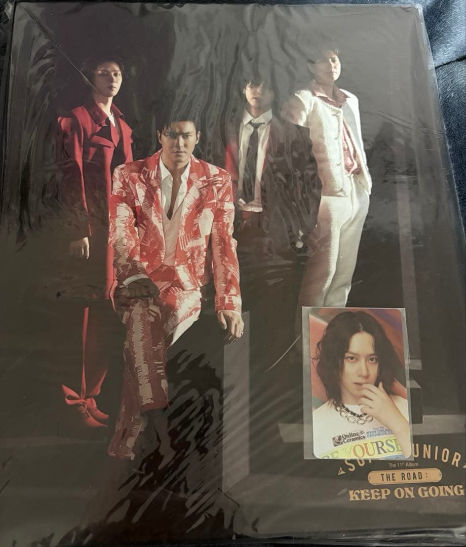 super junior THE ROAD バインダー トレカ ヒチョル