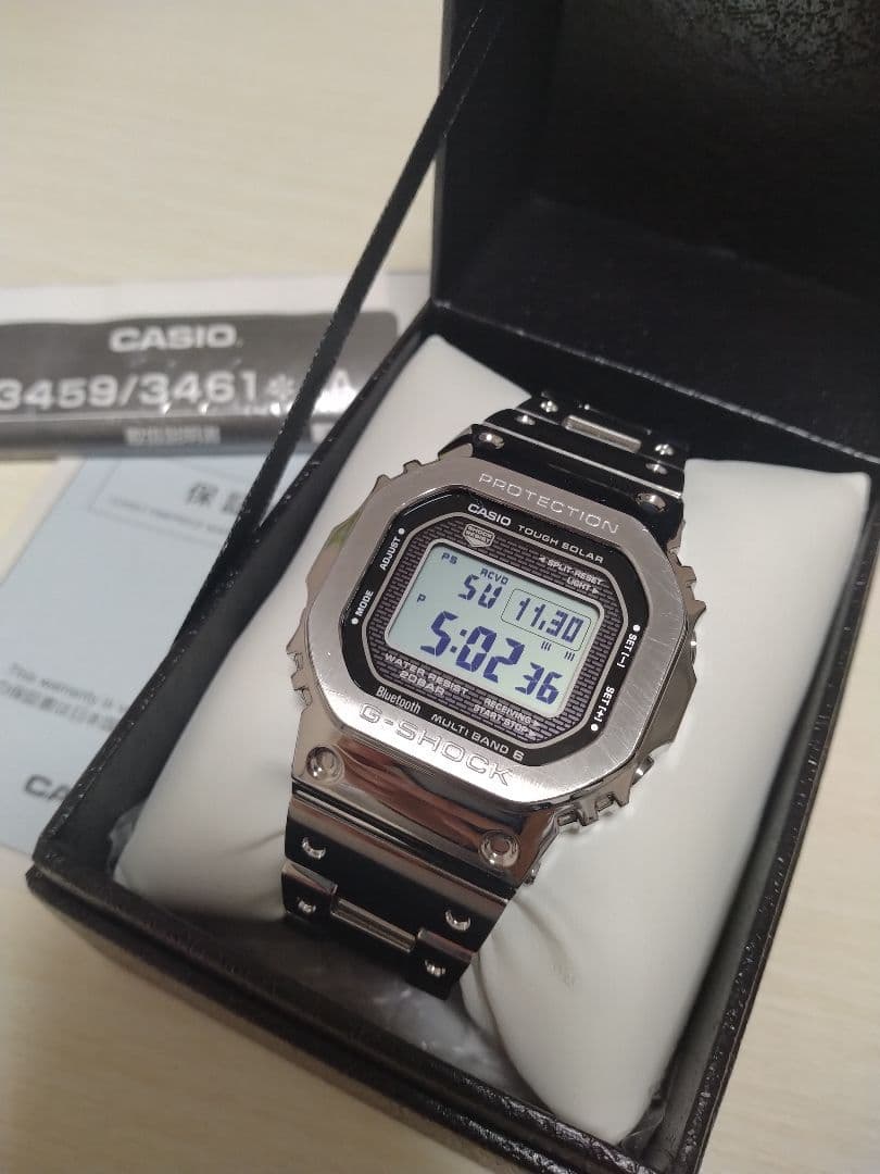 （57）CASIO G-SHOCK GMW-B5000 フルメタル G-SHOCK（Gショック) フルメタルケース GMW-B5000-1JF CASIO｜カシオ