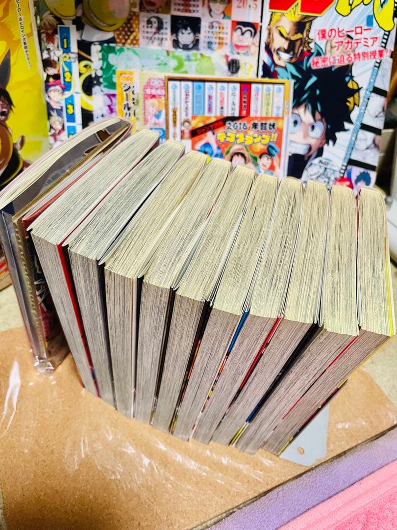 初版 帯付き 僕のヒーローアカデミア コミック 1~10巻 ジャンプ流 付録