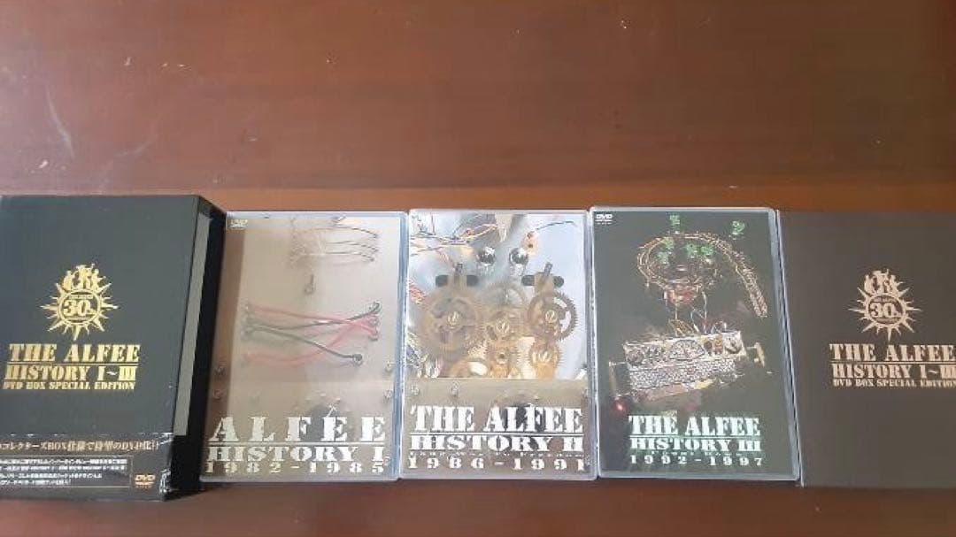 THE ALFEE HISTORY I-III DVD BOX