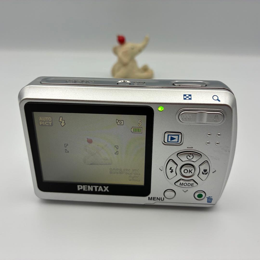 美品☆ 単3電池 PENTAX Optio E50 動作確認済 オールドコンデジ - メルカリ