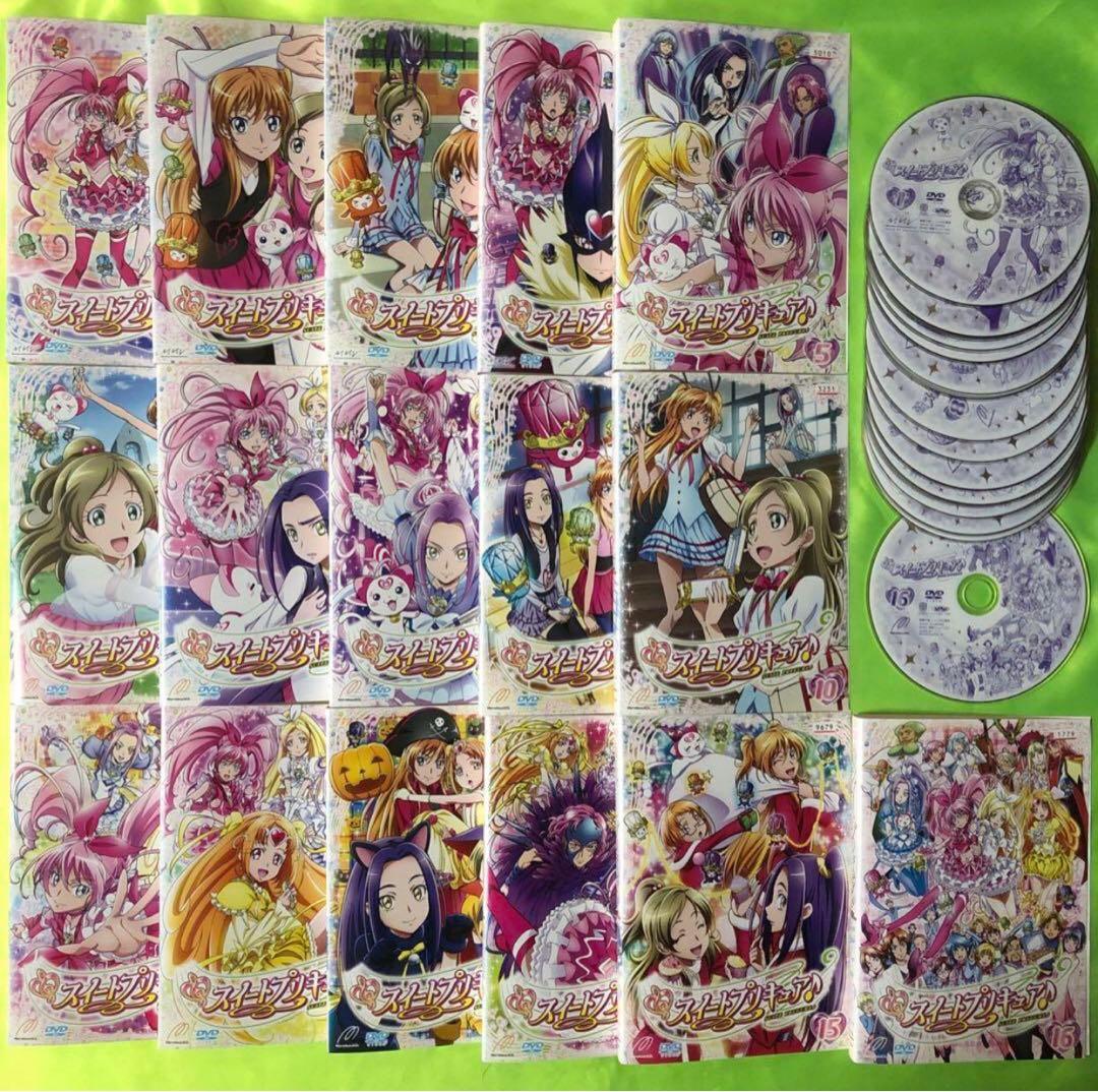 スイートプリキュア♪ DVD全巻セット/16枚/スウィートプリキュア