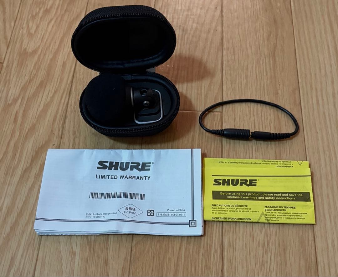 SHURE iPhone iPad用マイク MV88（箱なし） Amazon | SHURE iPhone iPad用マイク MV88 MOTIVシリーズ 24bit/48kHz