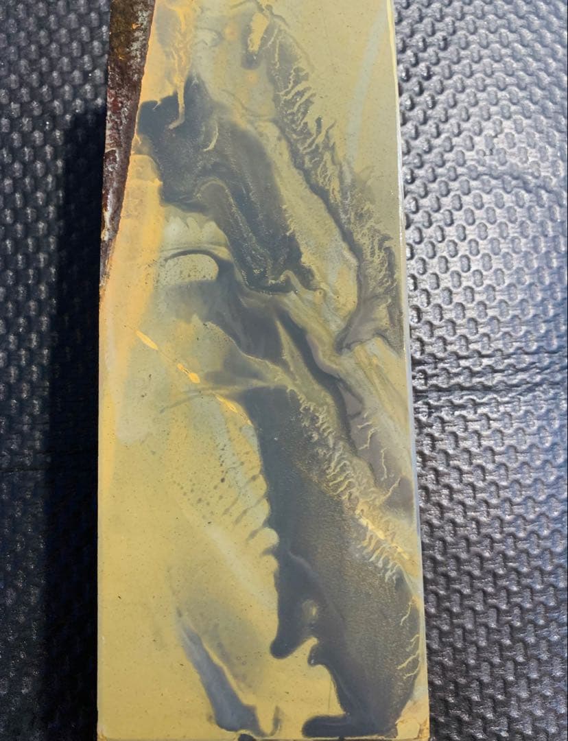 天然砥石 正本山 浅黄 環巻 仕上げ砥石 台付き - メルカリ