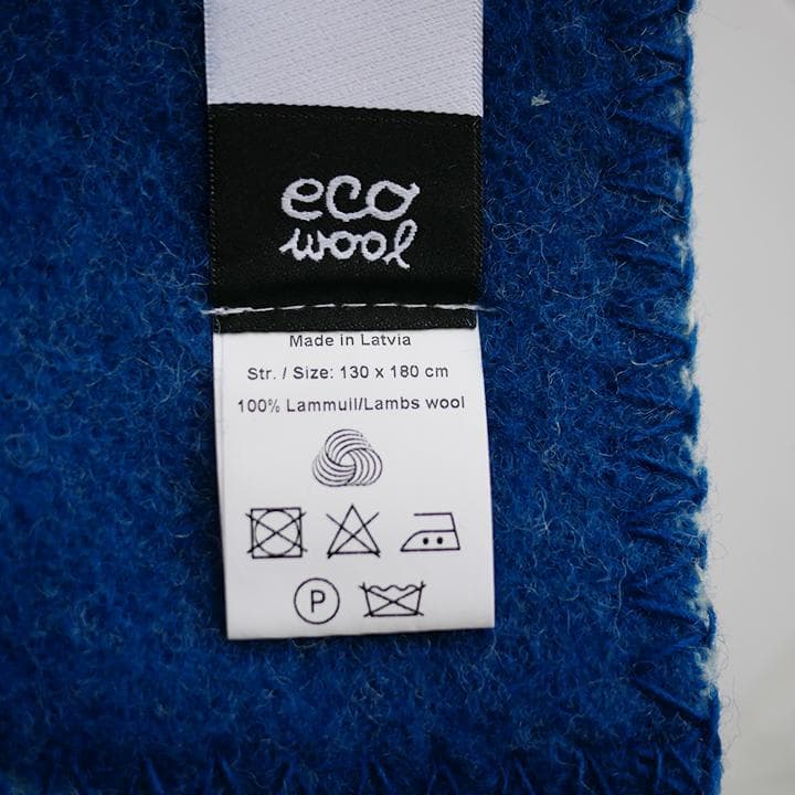 新品未使用】クリッパン ミナペルホネン ブランケット TRIP ブルー