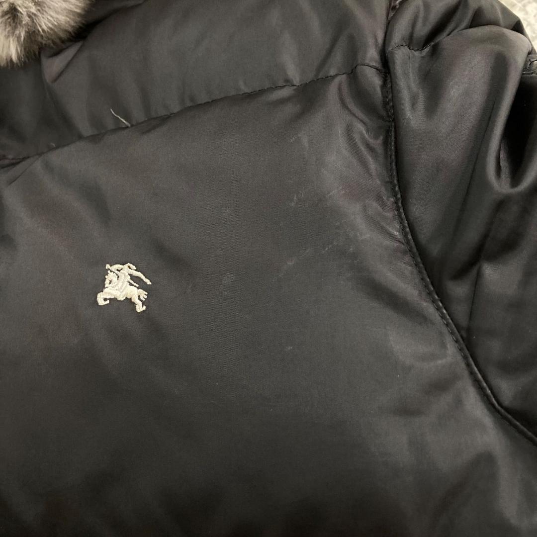 17430✨Y2K バーバリーブラックレーベル 3way ファーダウンジャケット