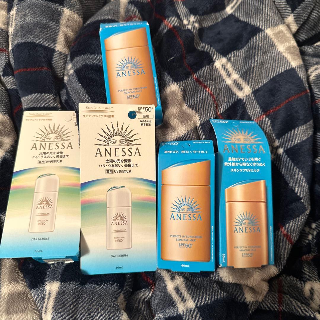 【激安】アネッサディセラム ミルク アネッサ 資生堂 パーフェクトUV スキンケアミルク NA 60ml : サン