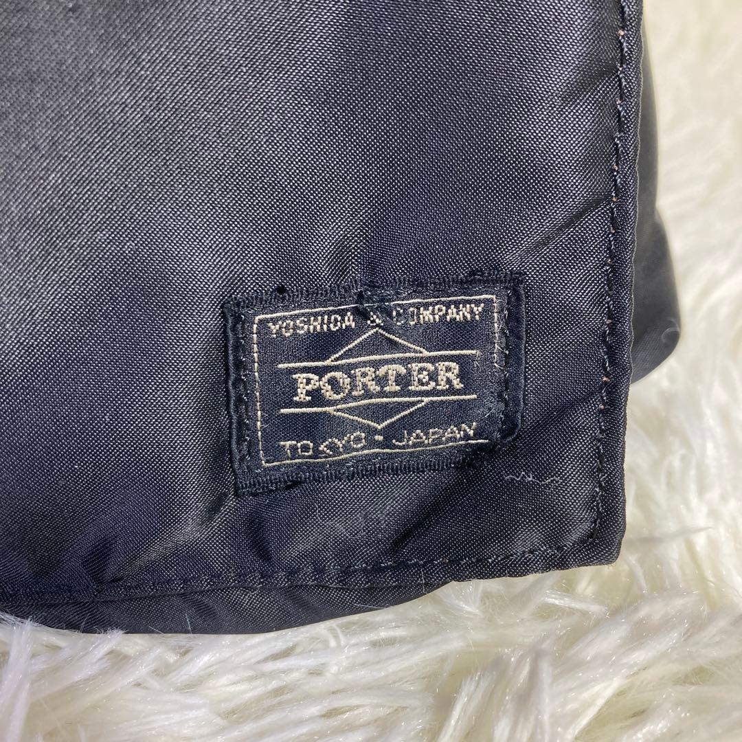 美品】 ポーター タンカー ブラック ブリーフケース A4 ビジネスバッグ