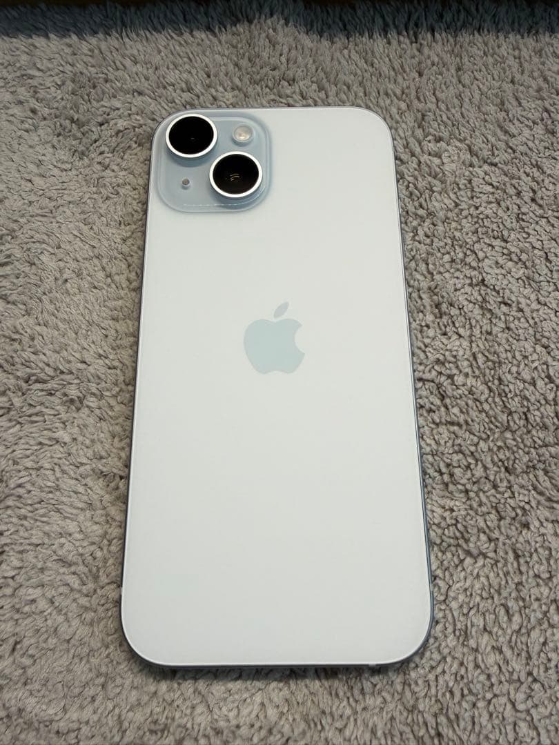 美品】Apple iPhone 15 ブルー 本体 箱付き - メルカリ