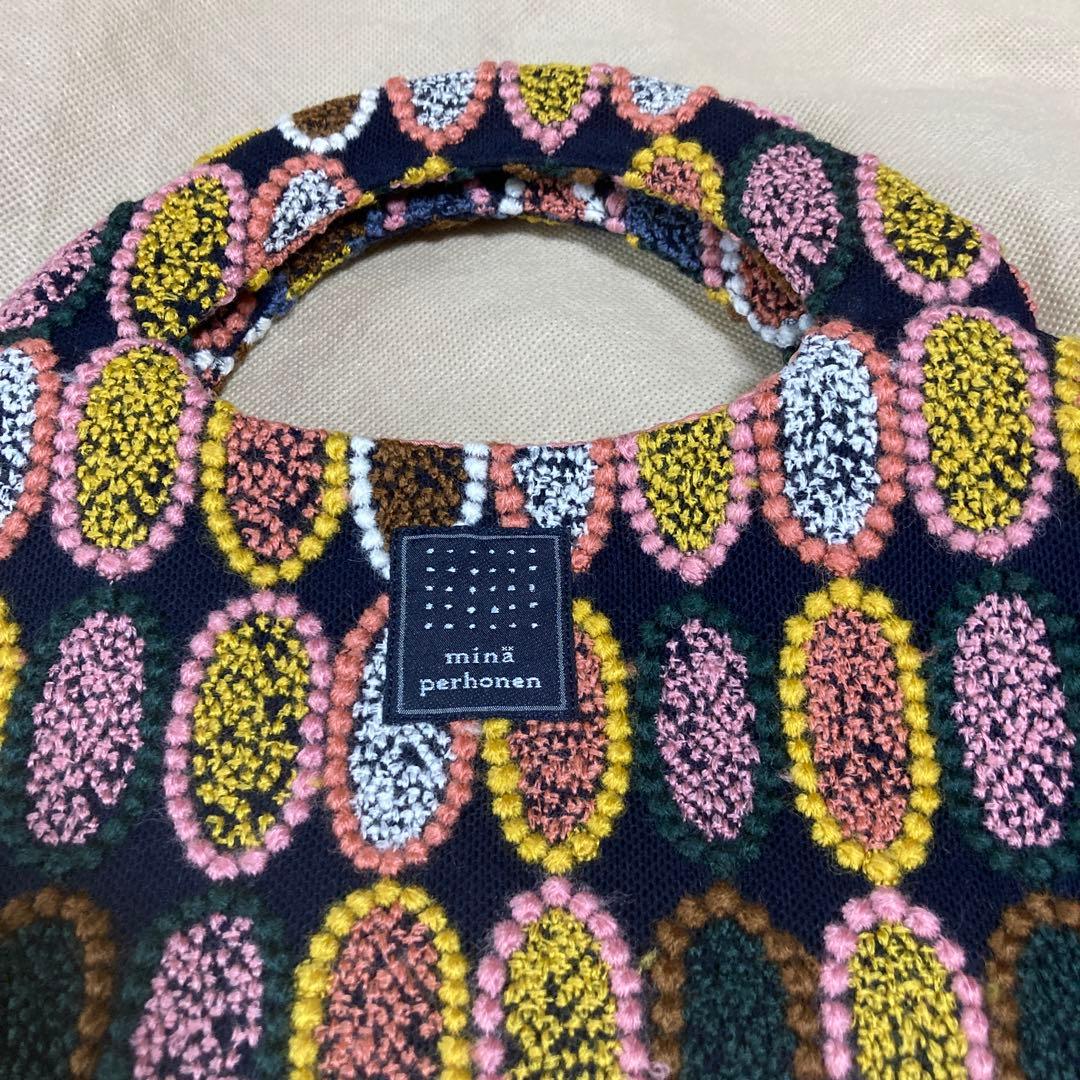 ミ*ノ様 (超貴重・新品)ミナペルホネンエッグバッグ - メルカリ