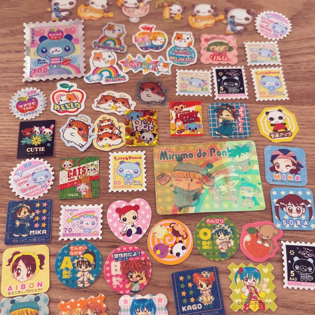 平成レトロ フレークシール まとめ売り レア ハムスター 大量 - メルカリ