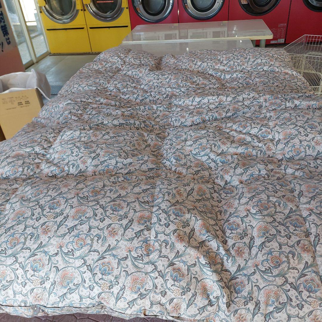 羽毛花柄掛け布団 中古品 羽毛掛け布団 中古品 羽毛花柄掛け布団 中古品 羽毛布団 カバー 花柄