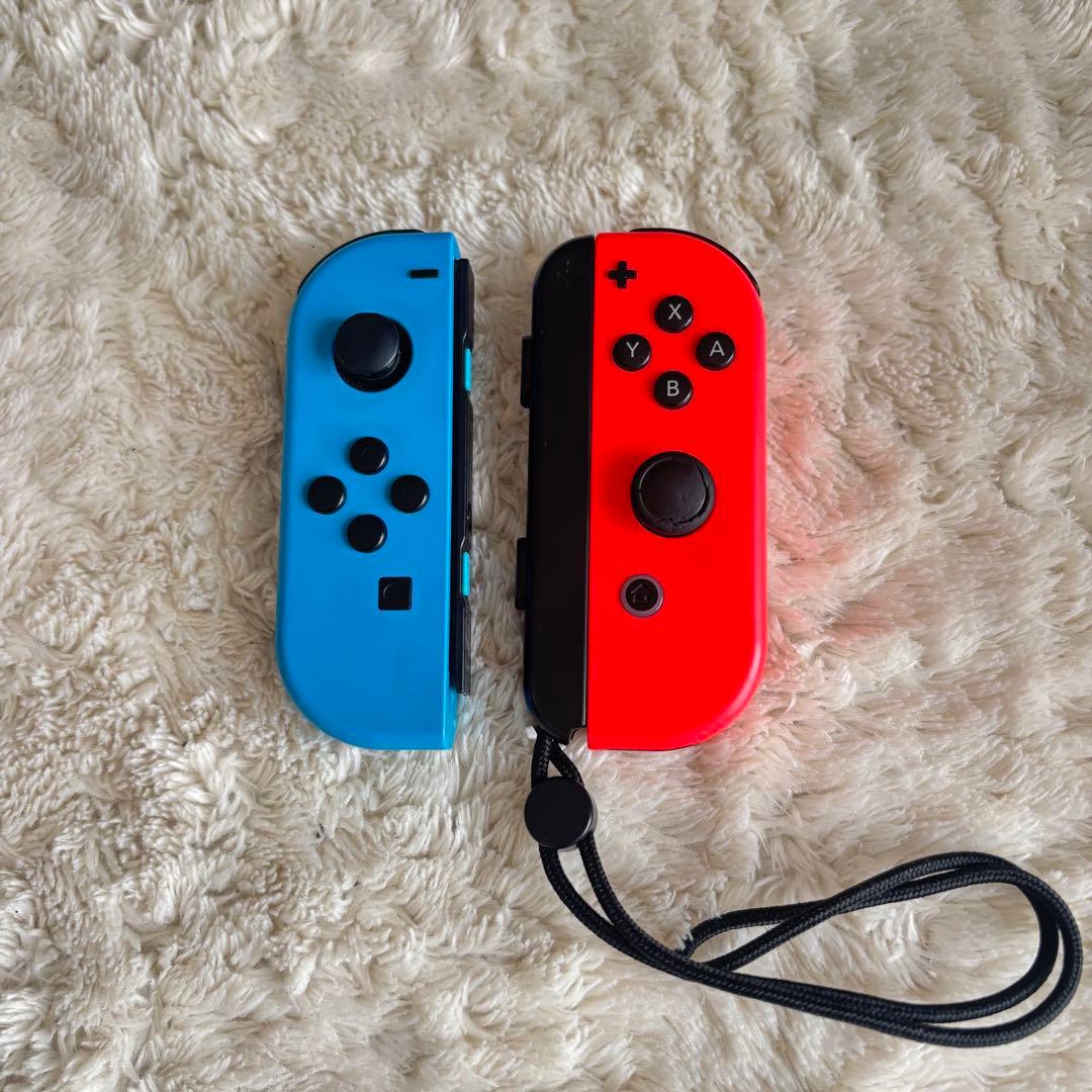 Nintendo Switch ジョイコン 青赤セット - メルカリ