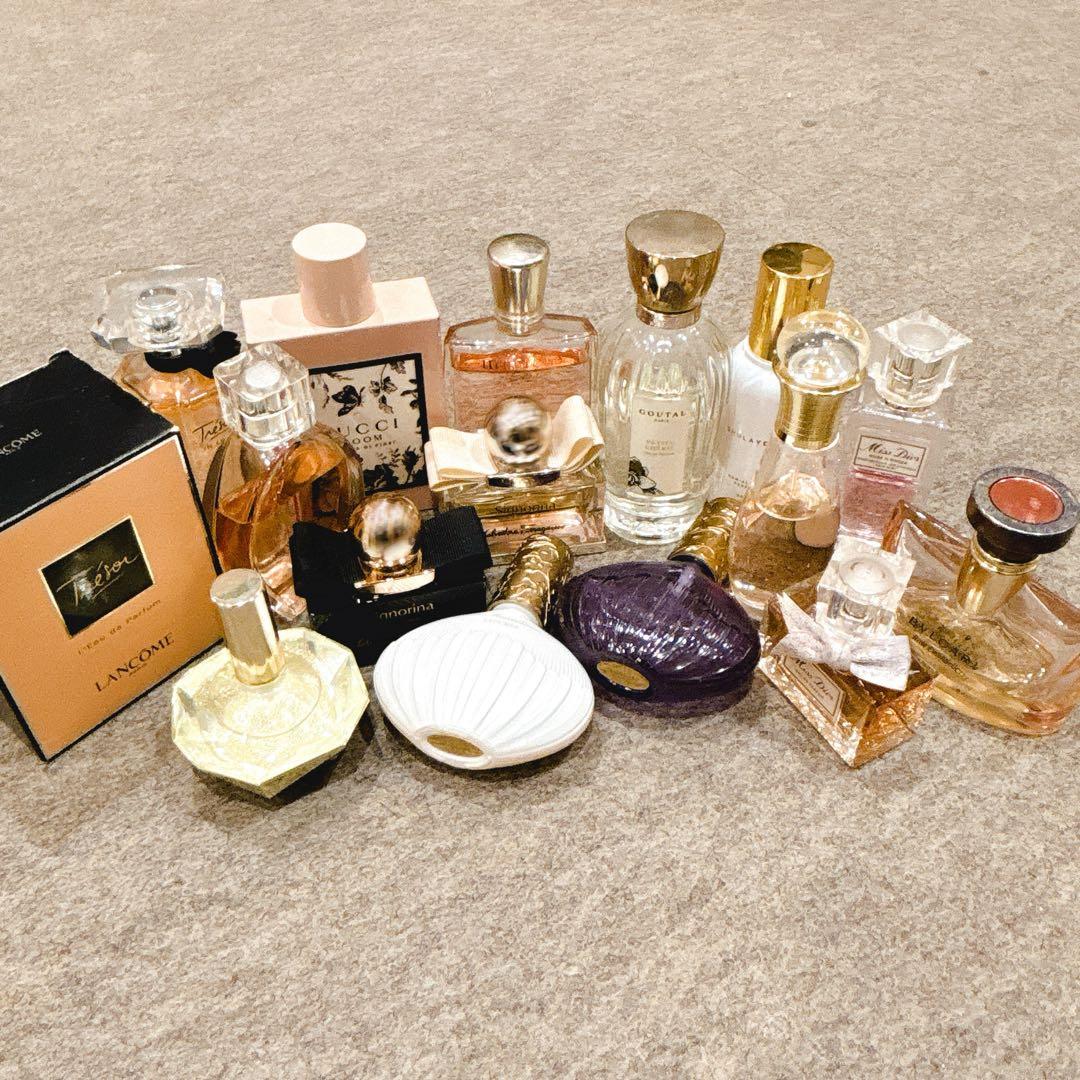 ディオール　ブルガリ　グッチ等　香水おまとめ Yahoo!オークション - 419 香水大量まとめCHANEL GUCCI BVLGARI ブルガ
