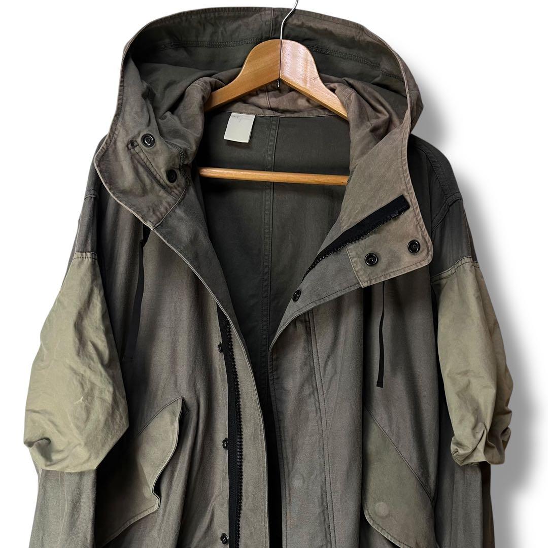 N.HOOLYWOOD エヌハリウッド モッズコート 薄手 ギミック 袖ポケット