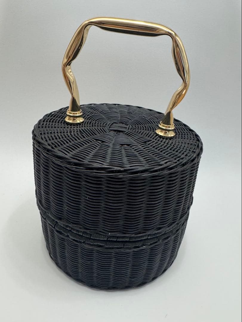 マニマリス manimaris パンケーキバスケット ダブル かごバッグ 黒 2026年最新】manimaris パンケーキの人気アイテム - メルカリ