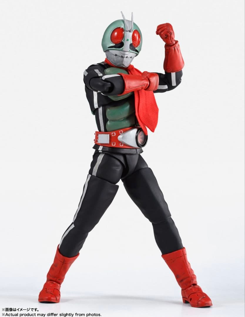真骨彫製法 仮面ライダー新2号 栄光の昭和ライダーエディション S.H.フィギュアーツ 真骨彫製法 仮面ライダー新2号 栄光の昭和ライダー