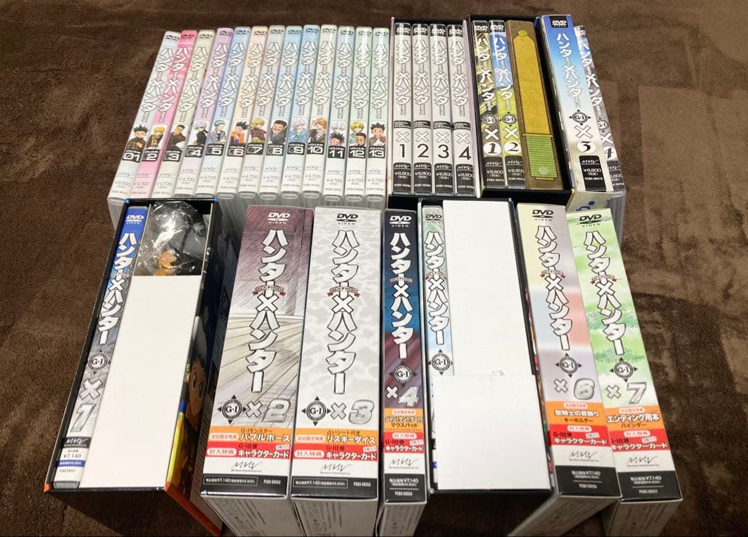 旧 HUNTER×HUNTER DVD 全28巻 初回限定特典付き バラ売り不可 旧 HUNTER×HUNTER DVD 全28巻 初回限定特典付き バラ売り不可 - メルカリ