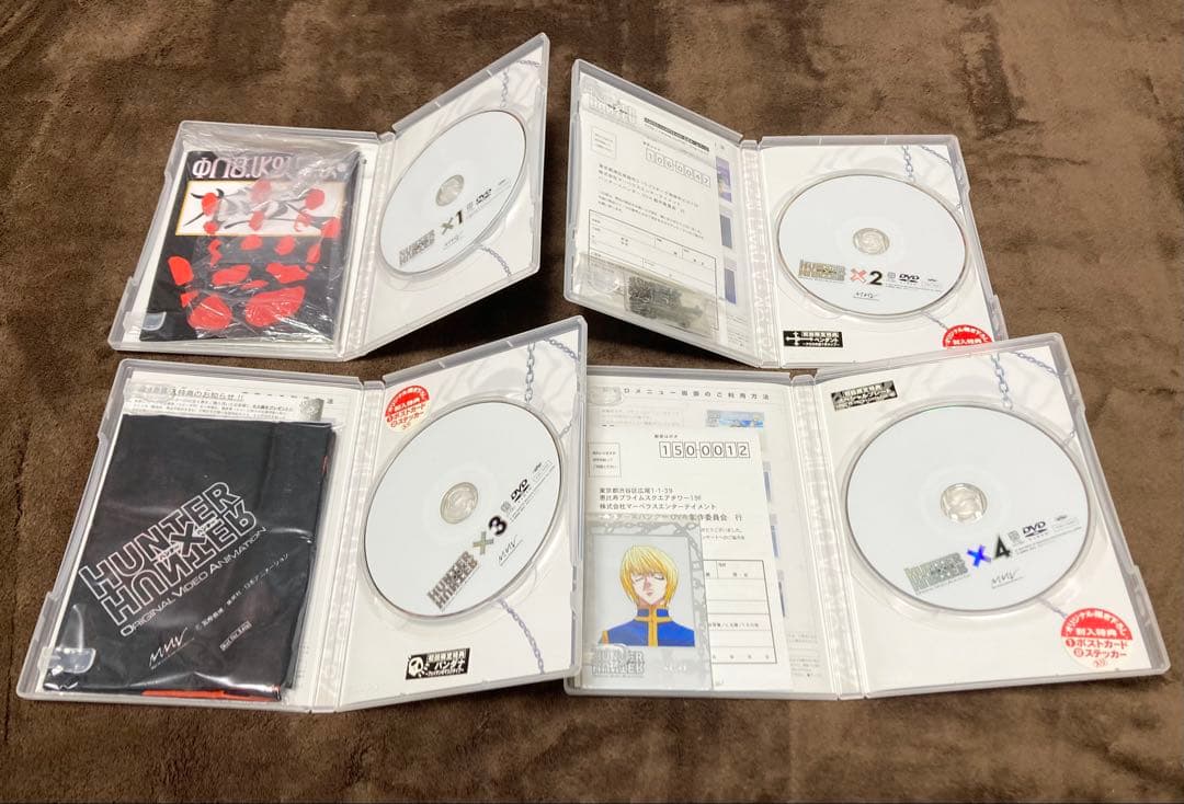 旧 HUNTER×HUNTER DVD 全28巻 初回限定特典付き バラ売り不可 - メルカリ