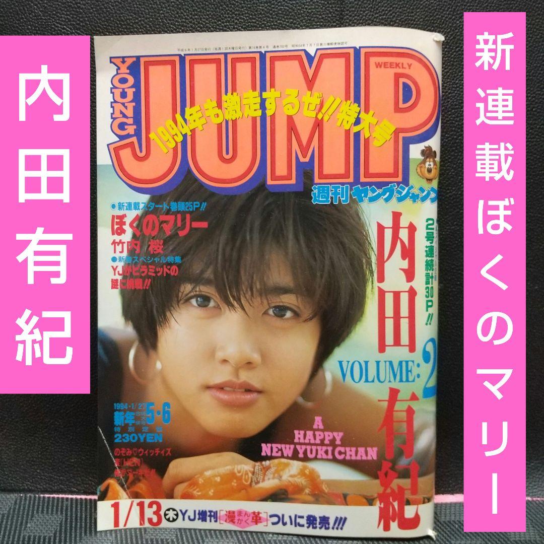 ヤングジャンプ1994年5-6号※内田有紀グラビア※ぼくのマリー 新連載