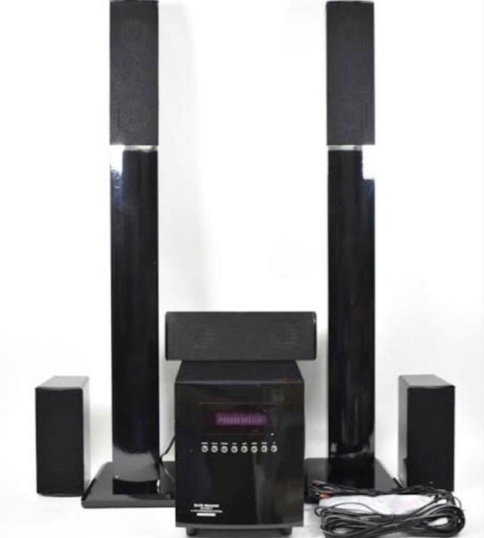 5.1chサラウンド　ホームシアタ 第485話「ブラックベース建設計画-その12-5.1chホームシアター完成