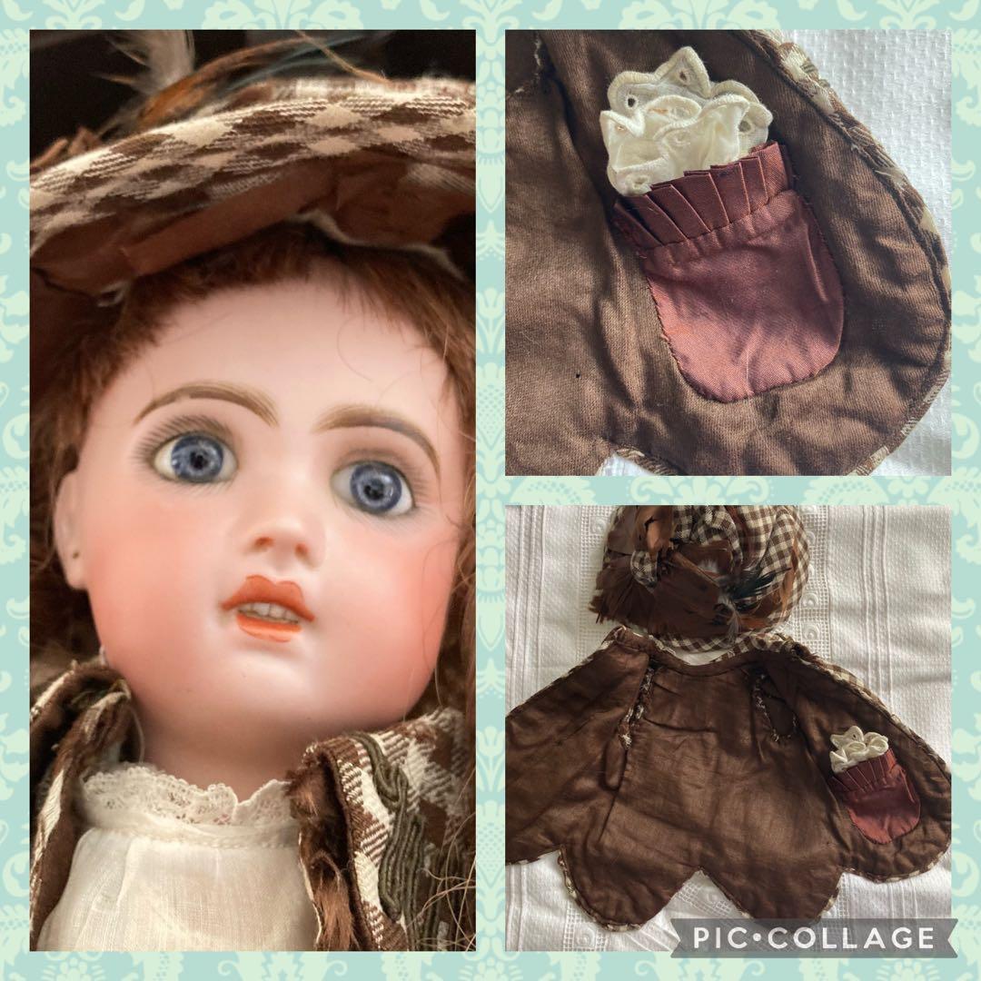 アンティークビスクドール *:ꔫ:* ゜ ジュモー【最終価格です】 - メルカリ