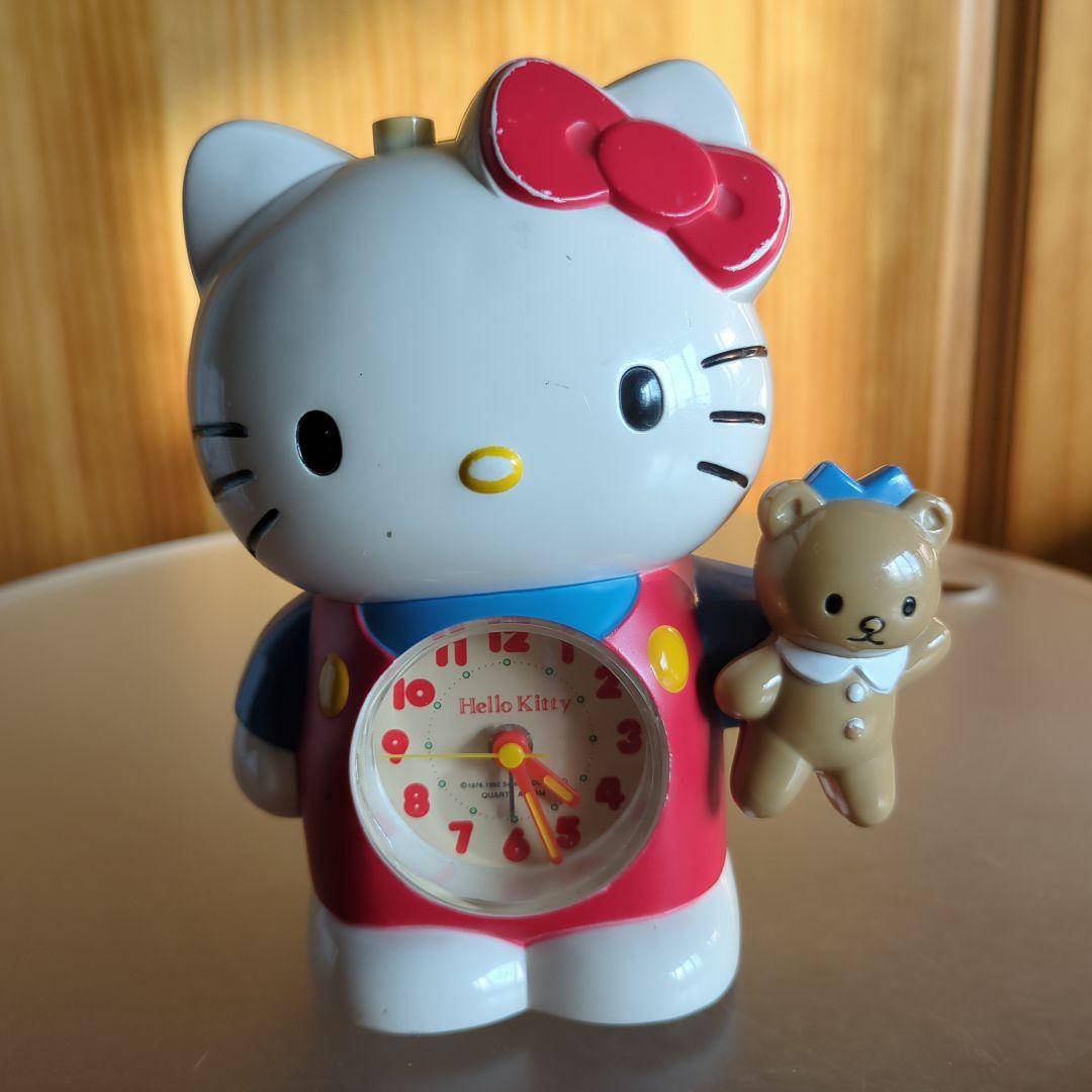 ハローキティ 目覚まし時計 キティちゃん レトロ - メルカリ