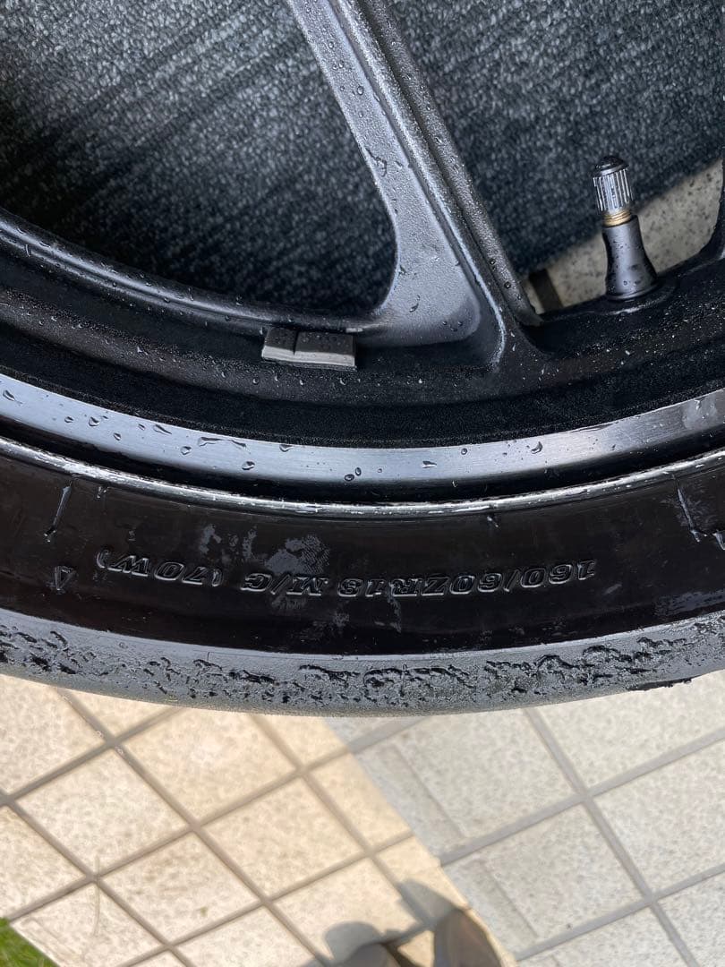 gsx-r1100 gu74a 1987年式 リアホイール GSXR1100 - メルカリ