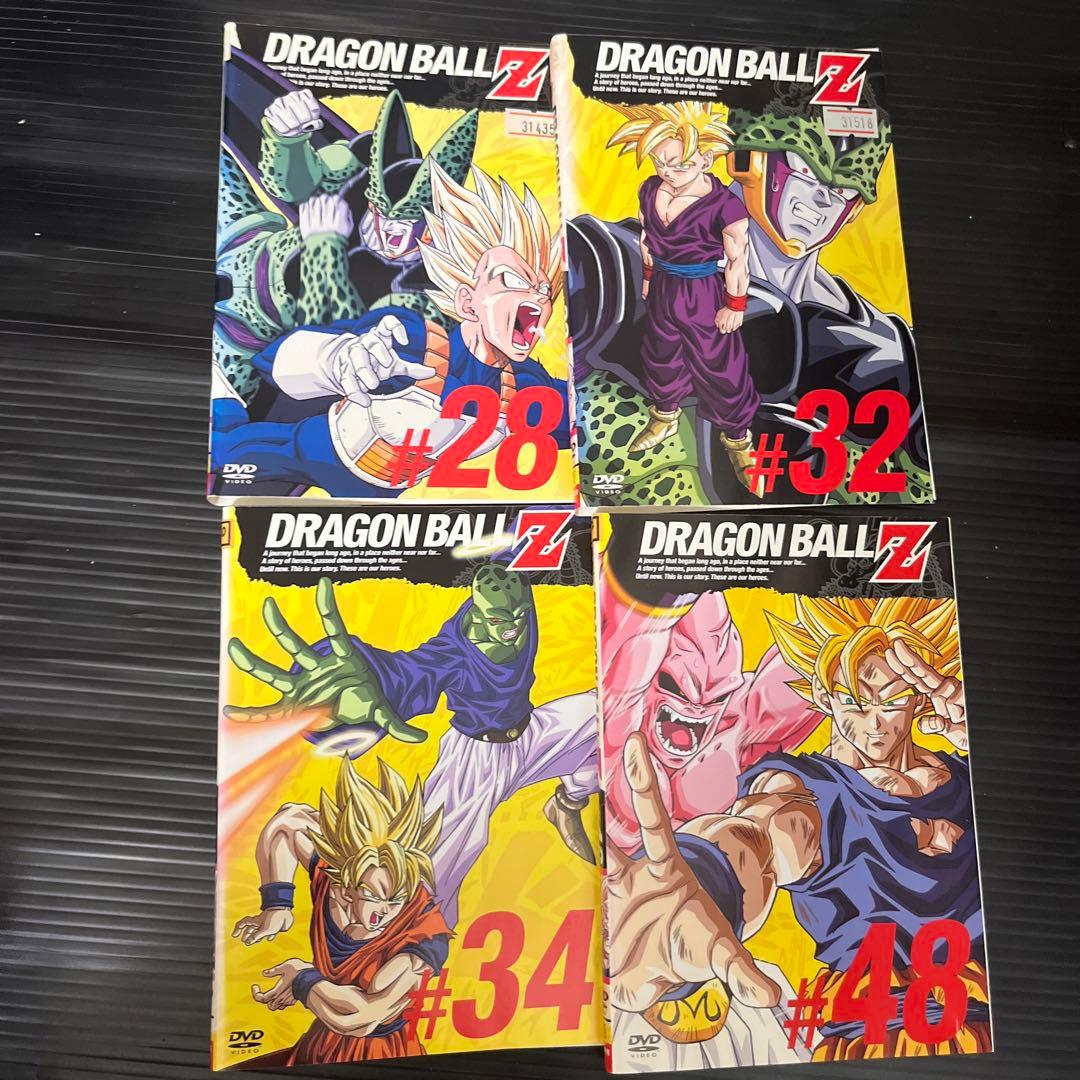 ドラゴンボールZ DVD 4枚セット 28.32.34.48 - メルカリ