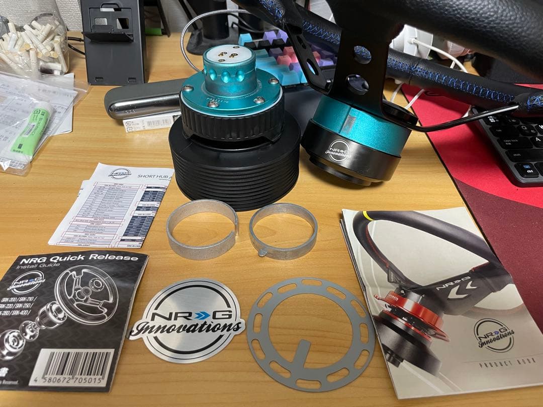 NRG クイックリリース＋d1spec ステアリング　33パイ　zc33s NRG クイックリリース＋d1spec ステアリング 33パイ zc33s - メルカリ