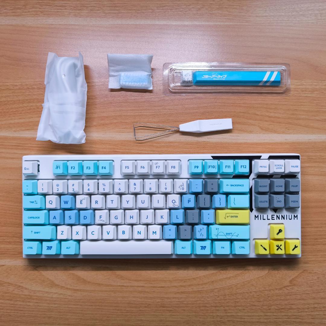 ふもコレ×ブルーアーカイブ キーボード豪華セット ミレニアム