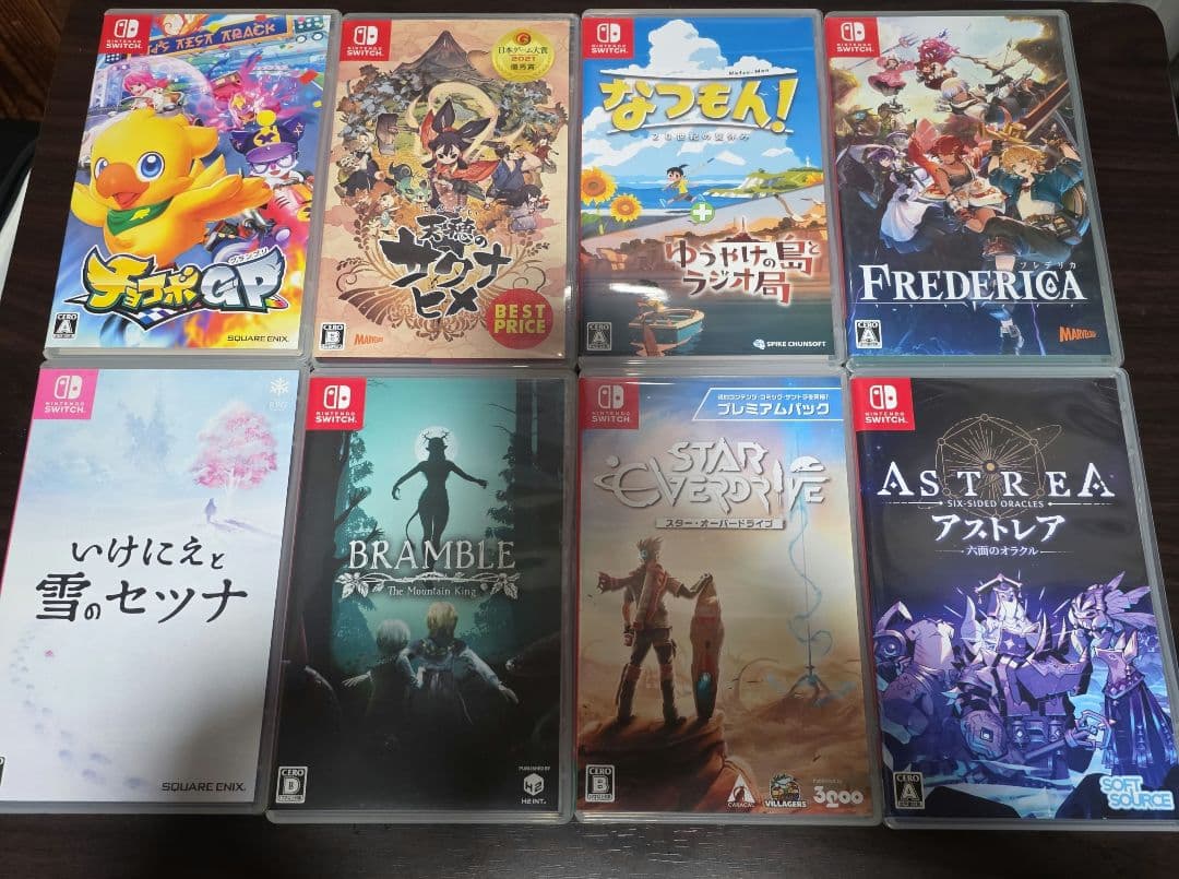 ニンテンドースイッチソフト　８本まとめ売り □switchソフト買取金額更新しました！□ - マンガ倉庫大分わさだ店