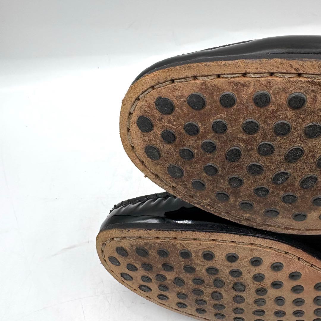 美品✨ TOD'S ds MOC 【23.0cm】 スリッポン 黒