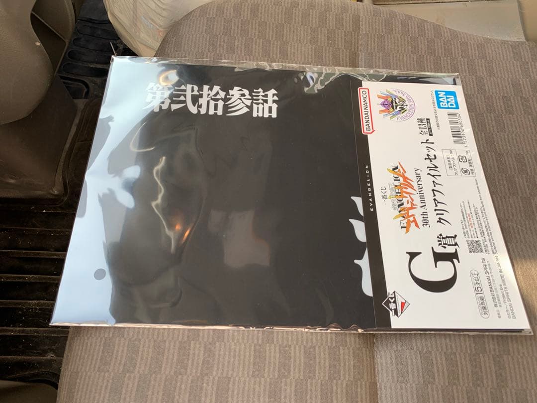 一番くじ 新世紀エヴァンゲリオン G賞 クリアファイルセット 第弐拾参