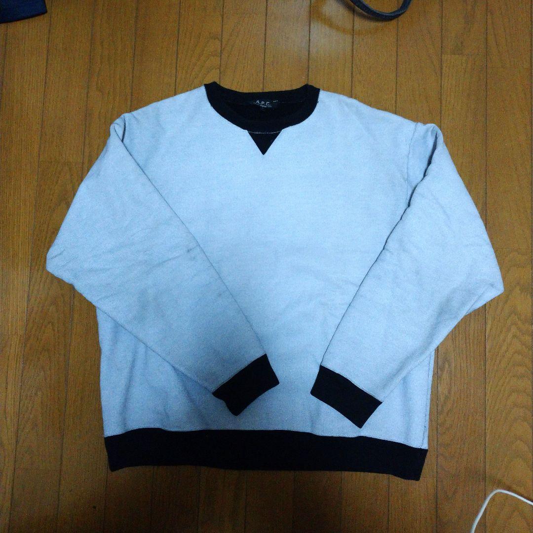 90s APC フランス製 トレーナー 80s〜90s初期 A.P.C. made in France navy wool knit 90年代 フランス