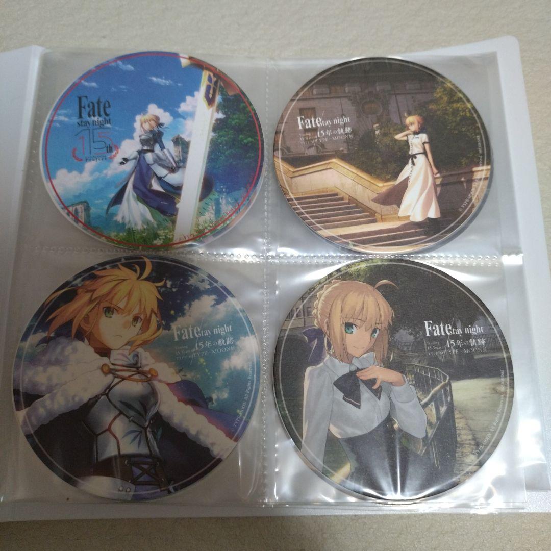 Fate セイバー コースター 14枚セット アルティメットプレミアムマスターライン セイバー 1/4スケール