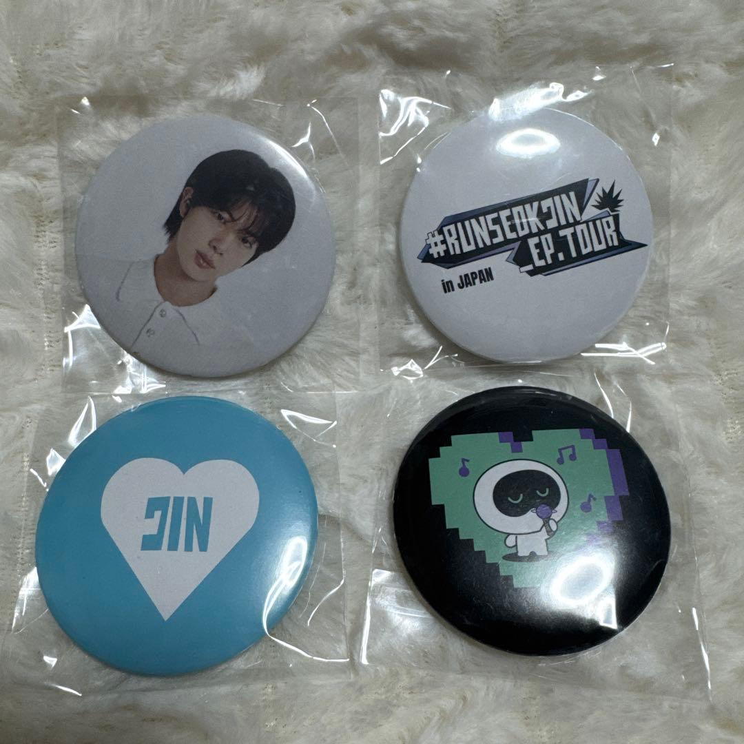 RUNSEOKJIN EP.TOUR in JAPAN 缶バッジ BTS JIN - メルカリ