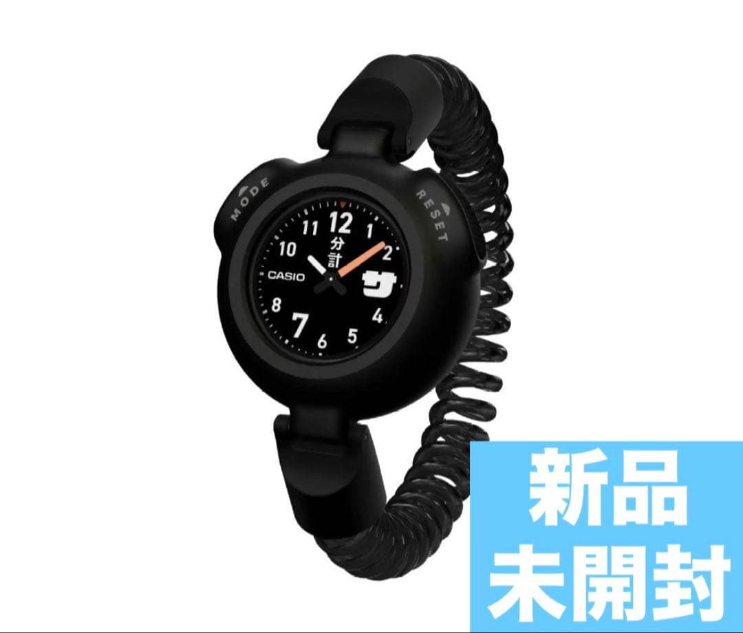 カシオ サウナ時計 サ時計 CASIO ブラック CPP-002 新品未開封 12分計付きの腕時計「サ時計」、一般販売開始！ - お知らせ - サウナ