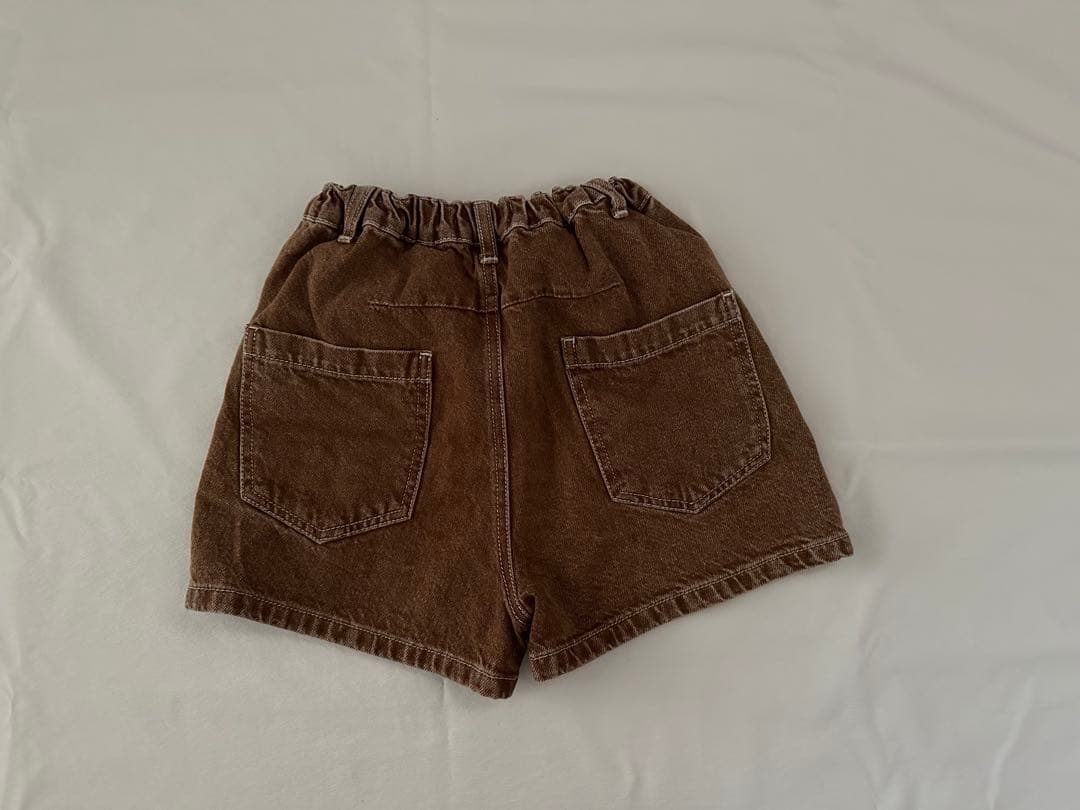 main story Denim Short Camel 6y - メルカリ