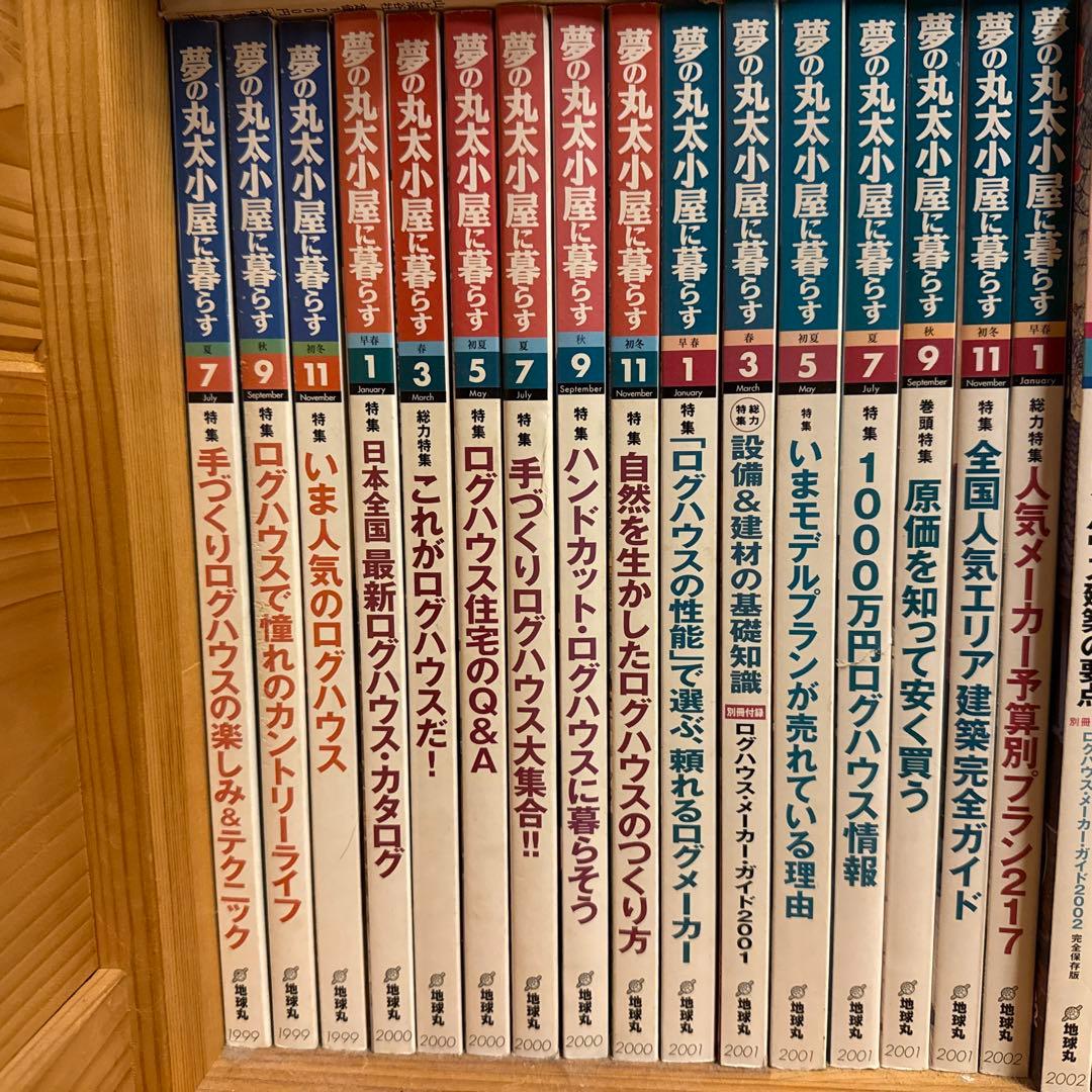 夢の丸太小屋に暮らす　1999年7月号〜2011年１月 計５４冊 丸太小屋構文の美しさ - 異常中年独身万年助教（姫百合しふぉん