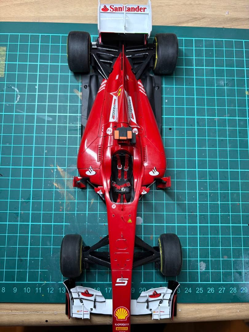1/20 フェラーリ 150°イタリア 日本GP アロンソ仕様 完成品 フジミ