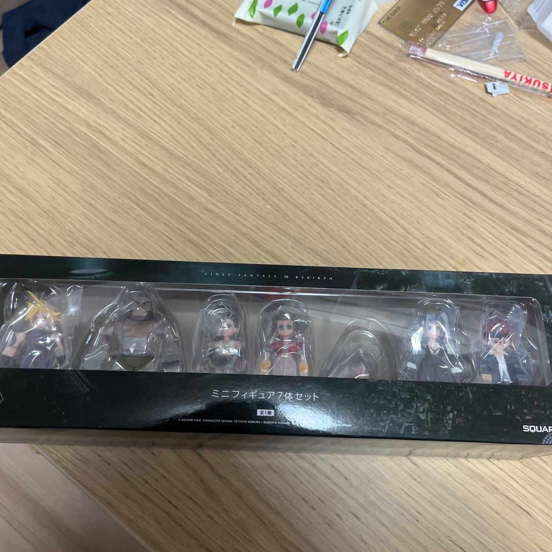 FINAL FANTASY VII REBIRTH ミニフィギュアセット　D賞 FF7 REBIRTH 発売記念くじ D賞 ミニフィギュア7体セット G賞 7体セット