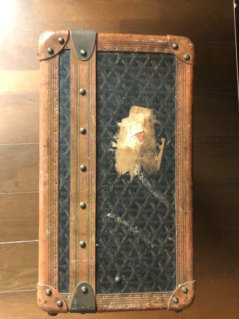 希少】ゴヤールヴィンテージトランクケース1930年代 GOYARD - メルカリ