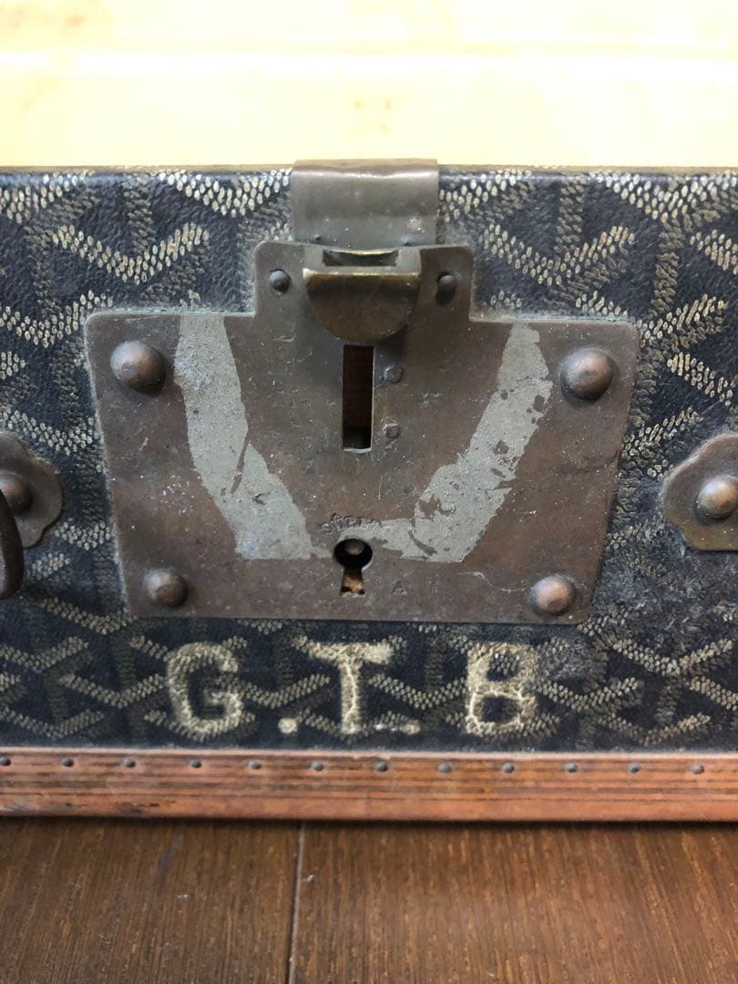 希少】ゴヤールヴィンテージトランクケース1930年代 GOYARD - メルカリ
