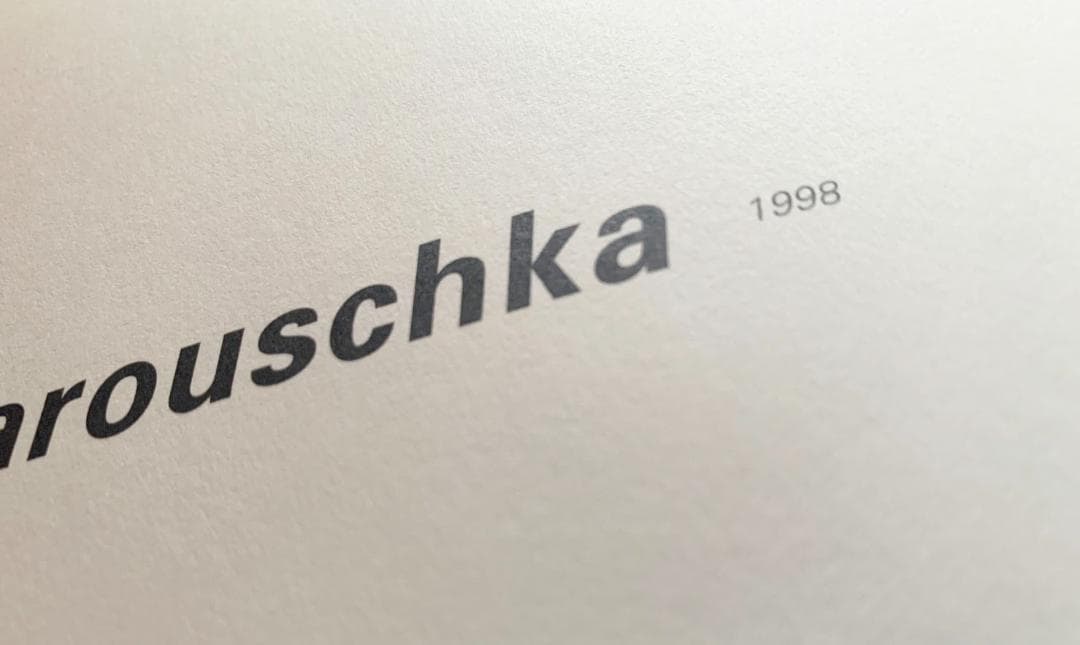 初版 Carouschka's Tickets チケット グラフィック デザイン - メルカリ