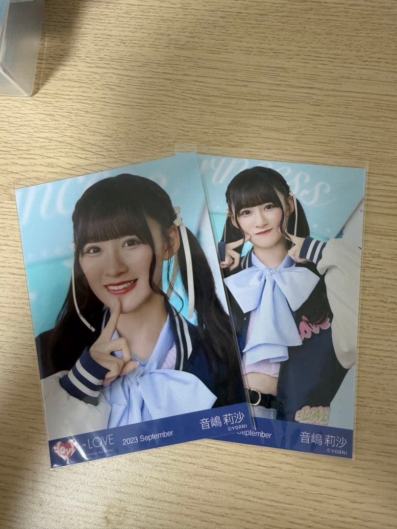 音嶋莉沙 生写真 ヒロインズ ヨリ チュウ イコラブ - メルカリ