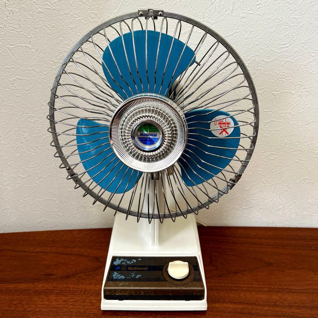 National⭐︎F-23F1K⭐︎卓上扇風機⭐︎昭和レトロ⭐︎コンパクト