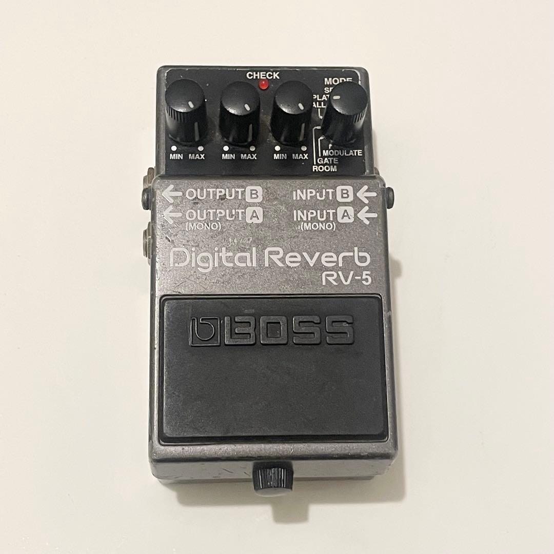 BOSS デジタルリバーブ RV-5 中古 ジャンク - メルカリ