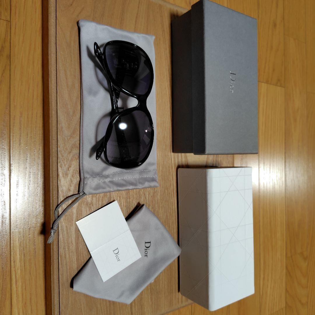 Dior ブラック サングラス ケース付き