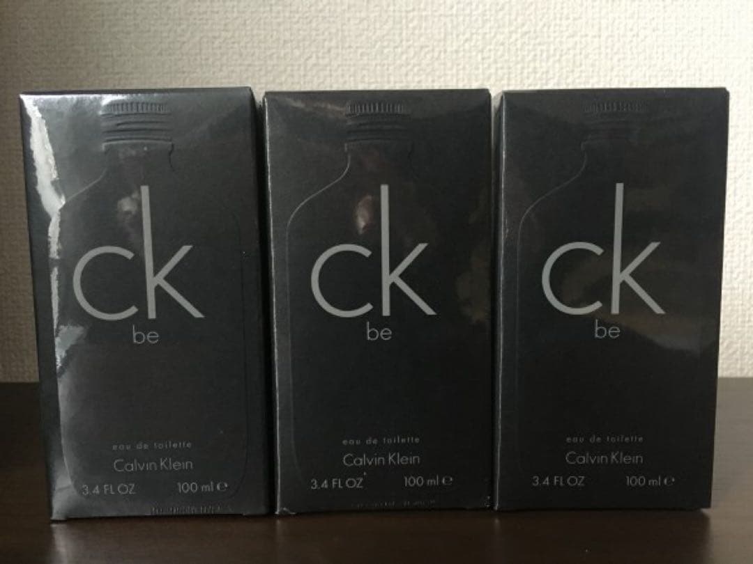 ★新品★カルバンクライン CK be 100ml ×3本セット★送料０！ カルバンクライン 香水 メンズ シーケービー レディース EDT